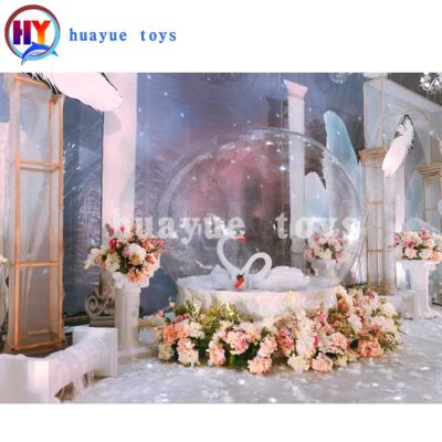 China Christmas sales or advertising promotion outdoor christmas inflatable human cheap snow globe/giant pvc inflatable snow bubble balloon for sale for sale