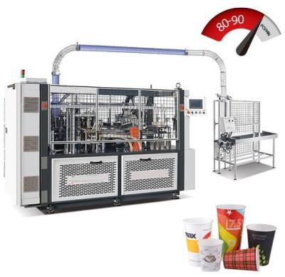 China Factory DEBAO-118C High Speed ​​Smart Paper Cup Forming Machine 2-12oz PE Coated Ultrasonic Sealing Unit for sale