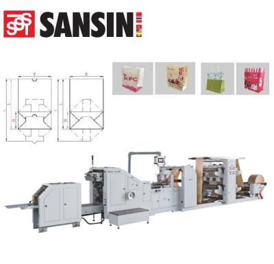 China Factory LSD-400+LST-4700 Paper Bag Making Machine Factory Direct Manufacturer CE Standard for sale