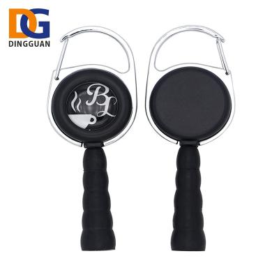 China Custom retractable ID badge holder badge holder reels with lighter, we have ANY accessory you need, contact me for more details for sale