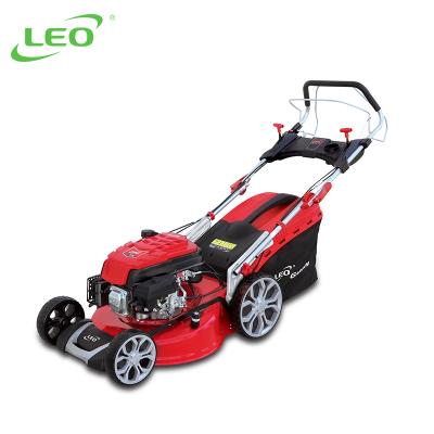 China 4-Stroke LION LM46Ze-2 L-P Self-Propelled Gasoline Garden Tool Lawn Mower With Steel Deck for sale