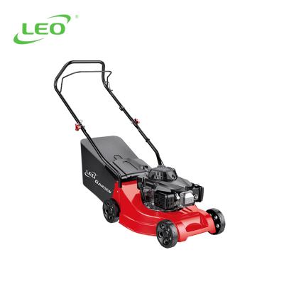 China 4-Stroke LION LM40 China Supplier Best Price Mini Engine Hand Push Ride Gasoline Robot Mowers Lawn for sale