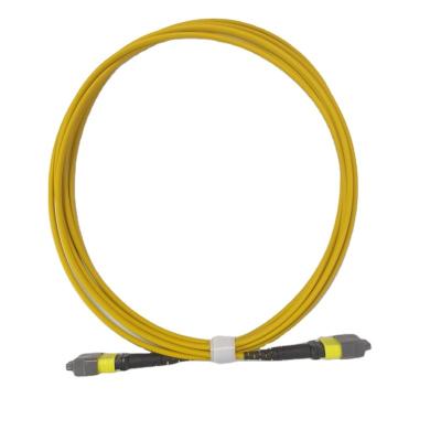 China FTTH FTTB FTTX Network 8 12 24 Fiber Patch Cable 9/125 Fiber MTP Single Mode Trunk Fiber Patch Cords to MTP Female Male for sale