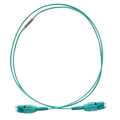 China FTTX LC UPC - LC UPC Uniboot OM4 OM3 to LC/UPC Uniboot Multimode Fiber Optic Patch Duplex LC/UPC Cable for sale