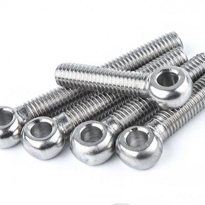 China Stainless steel Eye Screw Stainless Steel M5 - M39 Knuckle Bolts DIN 444 Swing Bolts Eye Bolts Eyebolts Building Screws for sale