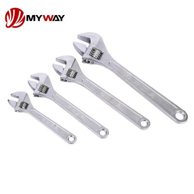 China Auto Repairing Cheap Price Professional Torsion Wrench Light Weight Hardware Heavy Duty Adjustable Wrench Sizes Spanner Set Monkey Wrench for sale