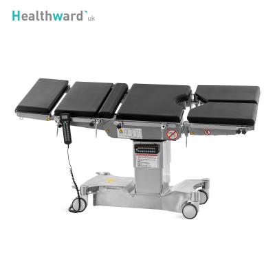 China Commercial Furniture A302 Healthward Multifunction Foldable Electric Electric Surgical Operating Room Equipment Metal Surgical Table With Wheels for sale