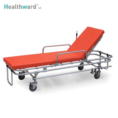 China Modern SKB039(A) Healthward Address Stainless Steel Hospital Trolley Transport Ambulance Foldable Patient Trolley for sale