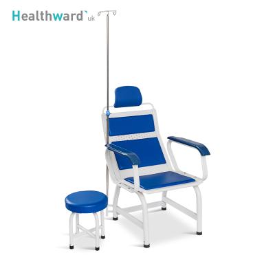 China Modern Wholesale Hospital Clinic Stainless Steel SKE004-1 Healthward Transfusion Infusion Patient Chair for sale