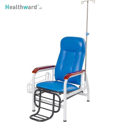 China SKE005 Healthward Modern Adjustable Medical Clinic Extended Chair Inpatient Transfusion Infusion Chair for sale