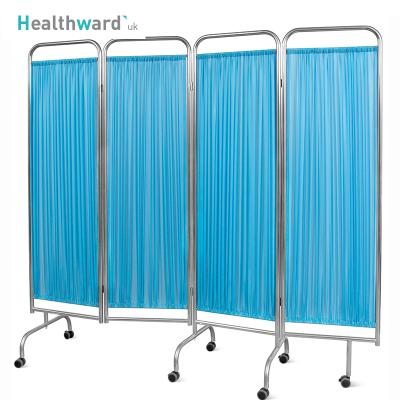 China SKH049 Healthward Modern Wholesale Hospital Clinic Foldable Adjustable Screen With Casters Manufacturers for sale