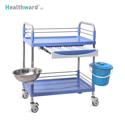 China SKR007 Healthward Modern Wholesale Multifunctional ABS Hospital Service Transport Medical Nursing Trolley for sale