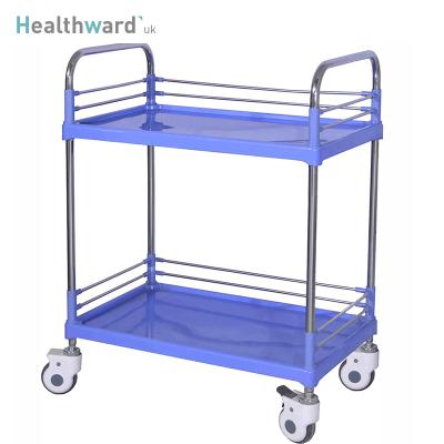 China Modern Healthward SKR004 ABS Hospital Equipment Drug Cart Plastic Emergency Medical Service Trolley for sale