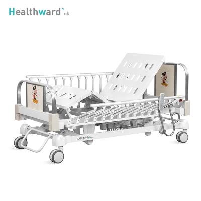 China Commercial Medical Baby Crib Furniture CT8k Healthward Adjustable Electric Newborn Infant Pediatric Bed Children Hospital Bed for sale