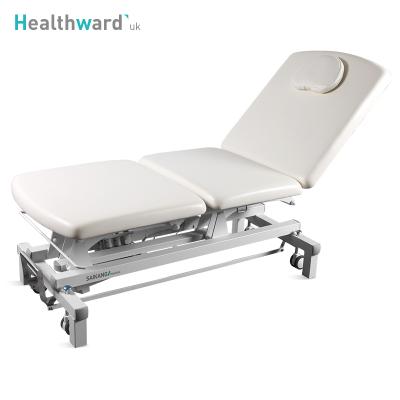 China Healthward Furniture X27 Hospital Hospital Clinic 3 Function Examination Bed Commercial Adjustable Electric Medical Stainless Steel Patient Table for sale