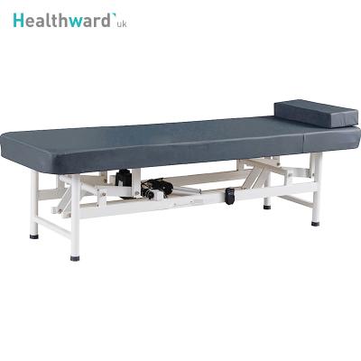 China X12 Healthward Stainless Steel Commercial Hydraulic Adjustable Medical Examination Bed Hospital Electric Patient Examination Table for sale