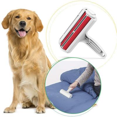 China Customized Viable Colors Durable Plastic ABS TPR Stainless Steel Pet Brush Dog Brush Pet Supplies for sale