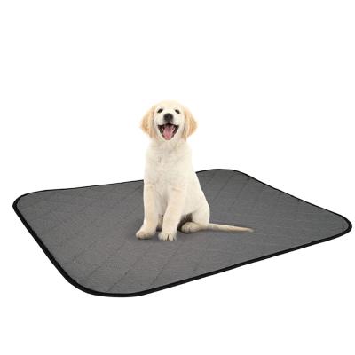 China Brown Viable Darcon and Cotton Reusable Washable Pet Pee Pads Dog Pet Pad for sale