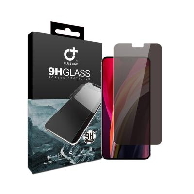 China fashion & Simple Anti Spy Tempered Glass 2.5D Privacy Screen Protector For iPhone 12 mini/pro Max Cell Phone Black Screen Protector 12 for sale