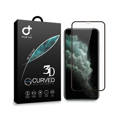 China High Quality Mobile Phone 3D Full Coverage Tempered Glass Screen Protectors For iPhone 11 Pro Toughed XS Protective Film for sale