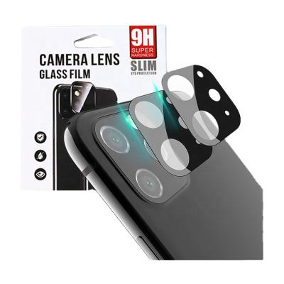 China fashion & Simple Mobile Protector Tempered Glass Camera Lens Raw Material For iPhone 11 Camera Screen Glass Protector for sale