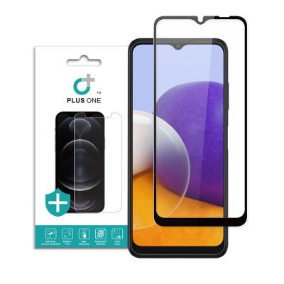 China fashion & 2.5D Single Full Coverage 0.33mm Tempered Glass Screen Protector For Samsung A22 4G 5G for sale