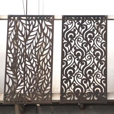 China Art Decor Outdoor Metal Privacy Garden Decorative Screen for sale