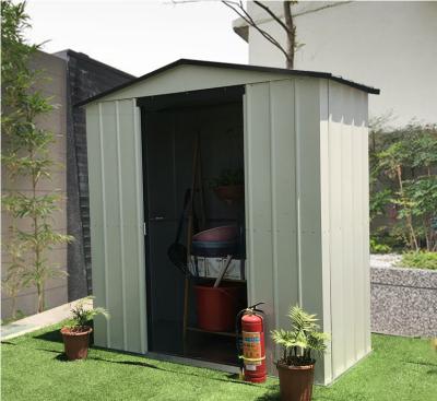 China Easily Assembled Metal Garden Shed Storage Sheds Heavy Duty Outdoor Colored Zinc Coated Garden Rooms Made Room Storage Tools for sale