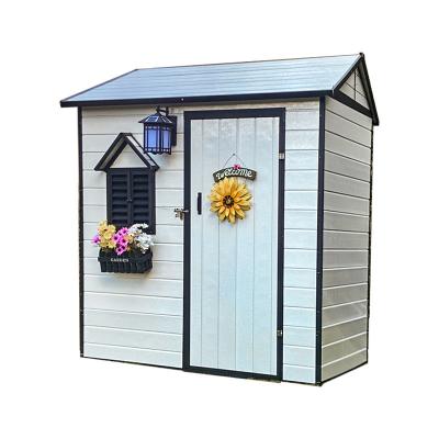 China Easily Assembled Metal Garden Shed Storage Sheds Heavy Duty Outdoor Colorful Zinc Coated Garden Rooms for sale