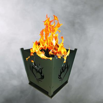 China Easily Assembled Outdoor Decor Design Personal Pit Fire Table Pit Fire Pit Fire BBQ for sale