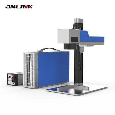 China JNLINK Portable Mini 3 Years Machine Warranty Portable CNC Fiber Laser Marking Machine 30w Style for sale