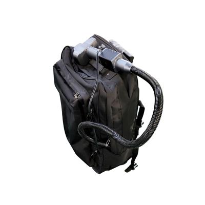 China 50w 100w 150w 200w 300w 500w 1000w backpack hand laser metal cleaning machine for sale for sale