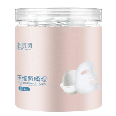 China OEM ODM factory friendly factory direct disposable compressed fiber film facial tissue for sale