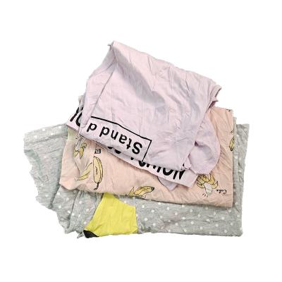 China 10 Kg Water And Oil Absorbency Strong Light Color Blend T-shirt Cotton High Quality Packaging Cleaning Cloths for sale