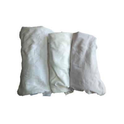 China Factory Direct Sales Strong Water And Oil Absorbency New Cheap White Cotton Wiping Cloths for sale