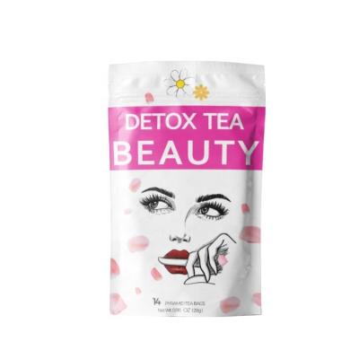 China Chinese Wholesale OEM Skin Glow Tea Private Label Detox Weight Loss Slimming Tea for sale