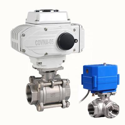 China COVNA Electric High Quality White Motorized Electric Wetter Actuator Rotary Actuator 12V/24V For Valve for sale