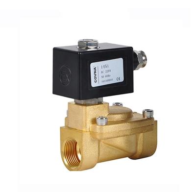 China COVNA 1/2 Inch 220V DC Solenoid General Coil Explosion Proof Magnetic Pilot Operated Solenoid Valve for sale