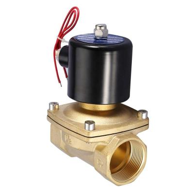 China 2W250 25 NC General Brass 12V 24V 1/2 Inch NC 3/4 Inch Water Solenoid Valve Solenoid Valve for sale