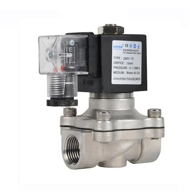 China General 2 Inch 12V DC Normally Closed 2 Way Stainless Steel Water High Speed ​​Solenoid Valve for sale