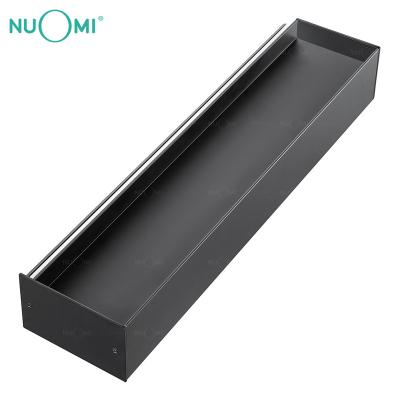 China High End Storage Rack NUOMI Brand Furniture Hardware Customized Led Aluminum Cabinet Shelf 12W 220V AC Smart Lighting Adjustable Light for sale