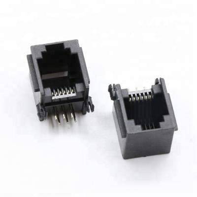 China Telephone female adapter data transfer connector 6P6C 4P4C rj11 modular jacks 8P8C RJ45 for sale