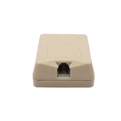 China 2019 Low Voltage Wenzhou Factory Hot Sale 2 Way Splitter Supplement RJ11 Telephone Adapter Coupler for sale