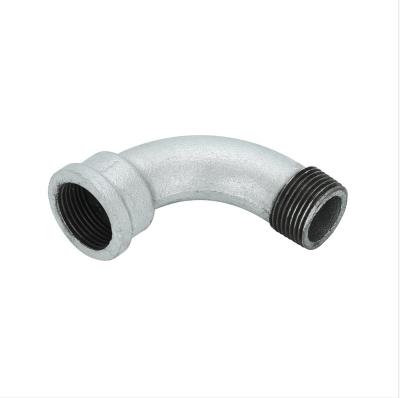 China Pipe lines connect long radius elbow 3d elbow cheap price malleable iron pipe fittings hydraulic round tube bending galvanized gi pipe bending for sale