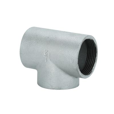 China Pipe Lines Connect Customized Single Thread Pipe Fittings Plumbing Fitting Accessories Piping Equal Pipe Tee Coupling For Sale for sale