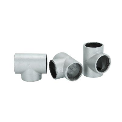 China Pipe Lines Connect customized simple 3 way pipe fitting connector equal gi pipe fitting tee coupling with a low price for sale