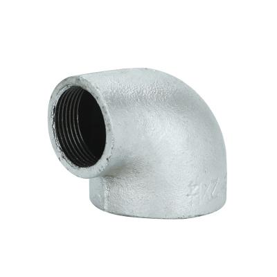 China Pipe Lines Connect High Quality Galvanized Threaded Radius Elbow 90 Degree Pipe Fitting Reducing Elbow For Cooling System for sale