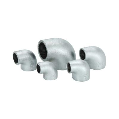 China Pipe Lines Connect Cheap Galvanized Malleable Iron Pipe Fittings 90 Degree Reduced Elbow With Swivel Nut Grooved 3 Way Connector for sale