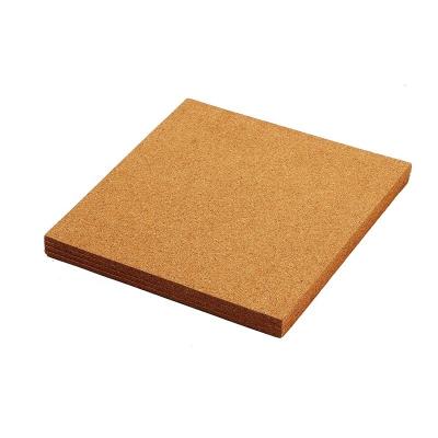 China Viable Hot Selling Custom Logo Cork Coaster Hot Pad for sale