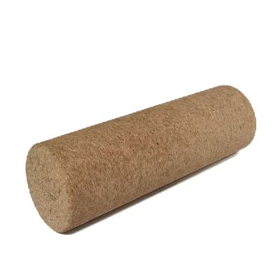 China Hot Selling Multi Functional Yoga Erercise Diameter 100mm* 450mmL Yoga Roller Massage Cork Yoga Roller for sale